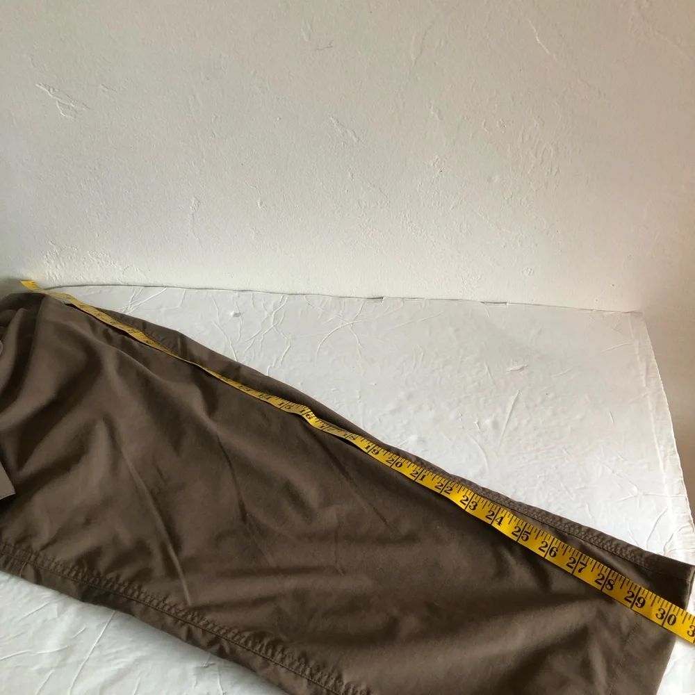 Duluth Trading Flex Dry on the Fly Cargo Pants Mens 36x36 Military Brown